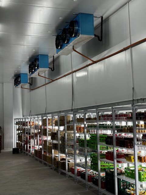 Heladera walk in cooler