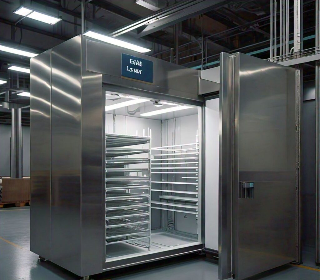 cámara frigorífica industrial para congelación