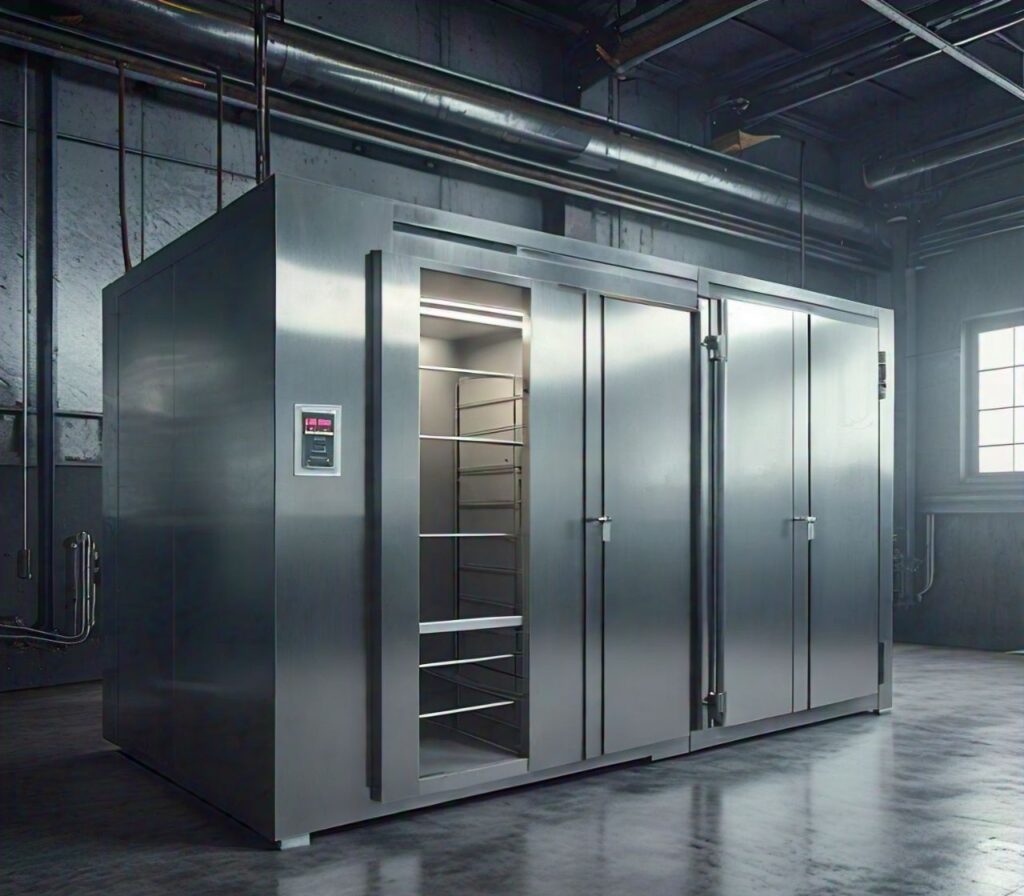 Cámara frigorífica industrial para almacenamiento