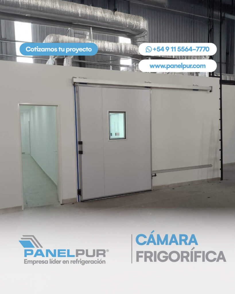cámara frigorífica industrial Panel Pur