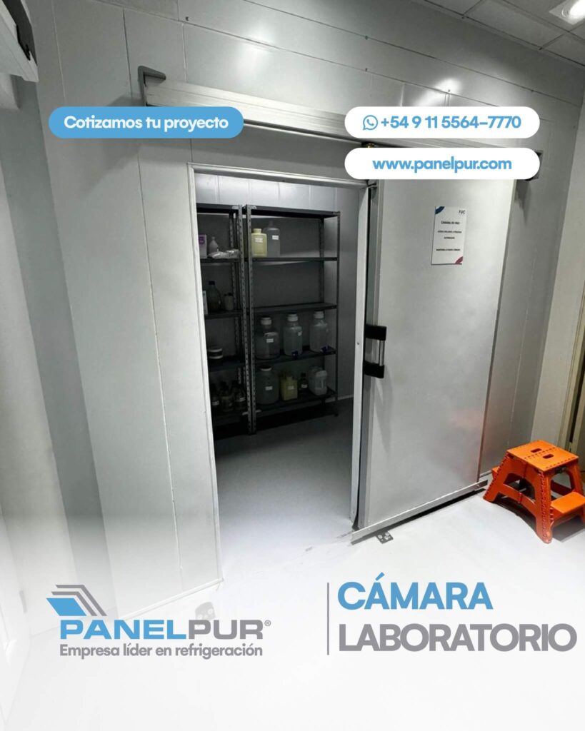 cámara industrial para laboratorio