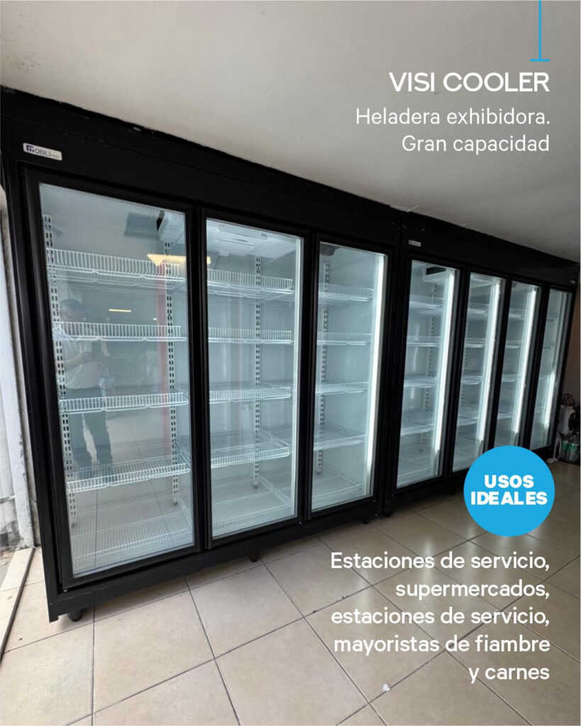 refrigeración comercial visicooler