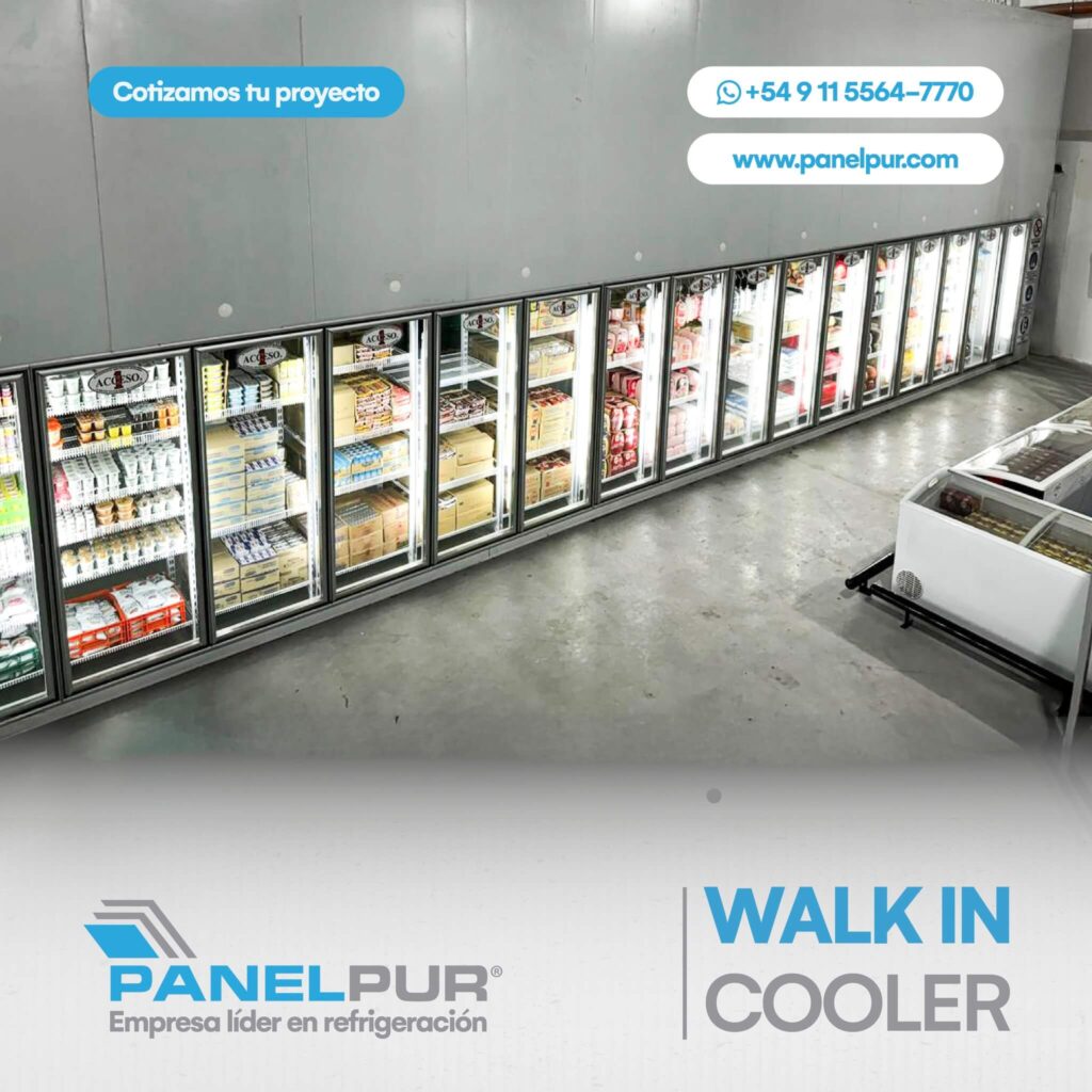 walk in cooler de Panel Pur