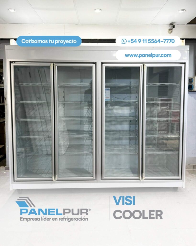 visicooler instalación por Panel Pur